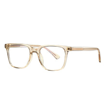 Load image into Gallery viewer, 53104 Plastic Titanium Optical Glasses Frames Rivet Square Anti Blue Men Women Computer Glasses