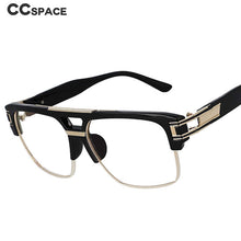 Load image into Gallery viewer, 53106 Retro Oversized Square Men Glasses Frame Brand Designer Summer Styles Eyeglasses