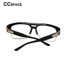 Load image into Gallery viewer, 53106 Retro Oversized Square Men Glasses Frame Brand Designer Summer Styles Eyeglasses
