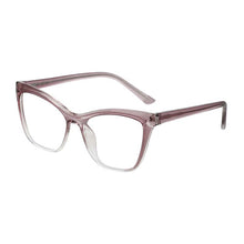 Load image into Gallery viewer, 53111 Big Frame Cat Eye Retro Anti-Blue Light Glasses Frames Men Women Computer Eyeglasses