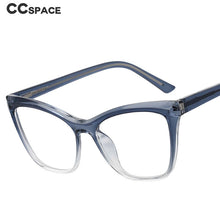 Load image into Gallery viewer, 53111 Big Frame Cat Eye Retro Anti-Blue Light Glasses Frames Men Women Computer Eyeglasses