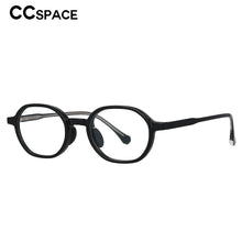 Load image into Gallery viewer, 53113 Small Frame Oval Cat Eye Retro Anti-Blue Light Glasses Frames Men Women Computer Eyeglasses
