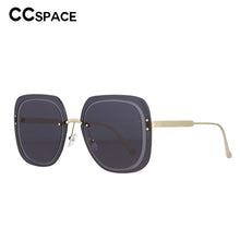 Load image into Gallery viewer, 53115 Oversized Square Rimless Sunglasses Women Popular Brand Designer Retro Men Summer Style Sun Glasses Uv400 Eyeglasses
