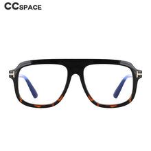 Load image into Gallery viewer, 53116 Tr90 Anti Blue Light Glasses Retro Square Transparent Computer Eyewear Anti Blue Lenses Female Spectacles Frame
