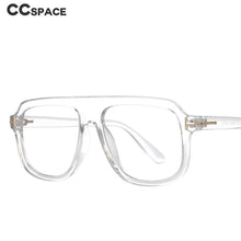 Load image into Gallery viewer, 53116 Tr90 Anti Blue Light Glasses Retro Square Transparent Computer Eyewear Anti Blue Lenses Female Spectacles Frame