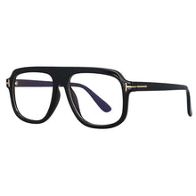 Load image into Gallery viewer, 53116 Tr90 Anti Blue Light Glasses Retro Square Transparent Computer Eyewear Anti Blue Lenses Female Spectacles Frame