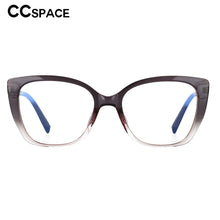 Load image into Gallery viewer, 53117 For Ladies Anti Blue Light Glasses Frames Spring Leg Cat Eye Women TR90 Computer Eyeglasses