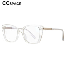 Load image into Gallery viewer, 53117 For Ladies Anti Blue Light Glasses Frames Spring Leg Cat Eye Women TR90 Computer Eyeglasses