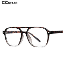Load image into Gallery viewer, 53120 Retro Square Anti Blue Glasses Frames Ultralight Women Optical Computer Glasses