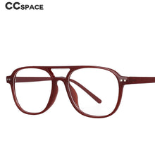 Load image into Gallery viewer, 53120 Retro Square Anti Blue Glasses Frames Ultralight Women Optical Computer Glasses