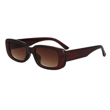 Load image into Gallery viewer, 53122 Small Rectangle Sunglasses Women Vintage Brand Designer Square Sun Glasses Shades Female Uv400