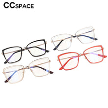 Load image into Gallery viewer, 53123 Anti Blue Light Square Cat Eye Computer Glasses Brand Designer Women Blocking Gaming Eyeglasses Frame