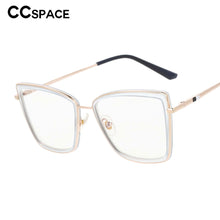 Load image into Gallery viewer, 53123 Anti Blue Light Square Cat Eye Computer Glasses Brand Designer Women Blocking Gaming Eyeglasses Frame