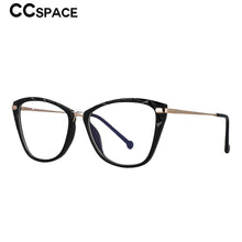 Carica l&#39;immagine nel visualizzatore di Gallery, 53124 Gradient Glasses Frames Anti Blue Light Spring Leg Cat Eye Women Tr90 Computer Eyeglasses