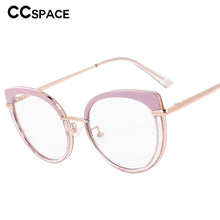 Carica l&#39;immagine nel visualizzatore di Gallery, 53150 The Cat Eye Montature per occhiali da vista anti luce blu Spring Leg Donna Occhiali da vista per computer TR90 