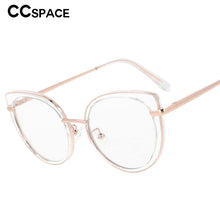 Carica l&#39;immagine nel visualizzatore di Gallery, 53150 The Cat Eye Montature per occhiali da vista anti luce blu Spring Leg Donna Occhiali da vista per computer TR90 