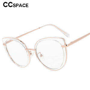 53150 The Cat Eye Montature per occhiali da vista anti luce blu Spring Leg Donna Occhiali da vista per computer TR90 