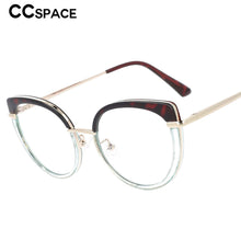 Carica l&#39;immagine nel visualizzatore di Gallery, 53150 The Cat Eye Montature per occhiali da vista anti luce blu Spring Leg Donna Occhiali da vista per computer TR90 