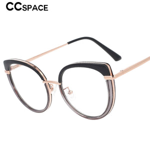 53150 The Cat Eye Montature per occhiali da vista anti luce blu Spring Leg Donna Occhiali da vista per computer TR90 