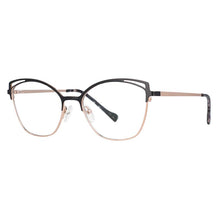 Load image into Gallery viewer, 53152 Cat Eye Female Computer Glasses Optical Eye Glasses Blue Light Blocking Metal Frame Flat Mirror Eyeglasses