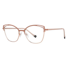 Load image into Gallery viewer, 53152 Cat Eye Female Computer Glasses Optical Eye Glasses Blue Light Blocking Metal Frame Flat Mirror Eyeglasses