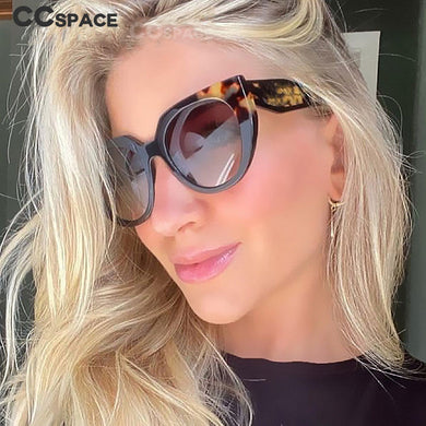 53161 Oversized Cat Eye Sunglasses Brand Designer Men Women Shades Uv400 Vintage Glasses