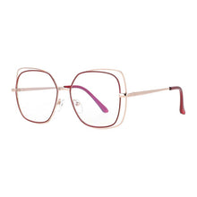 Load image into Gallery viewer, 53162 Blue Light Blocking Glasses Women Vintage Optical Eyeglass Computer Frame Gaming Eye Glasses