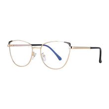 Load image into Gallery viewer, 53163 Cat Eye Retro Simple Optical Glasses Frames Cat Ear Anti Blue Light Women Eyeglasses Computer