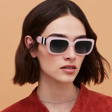Load image into Gallery viewer, 53164 Square Cat Eye  Brand Sunglasses Retro Men Women Shades Uv400 Vintage Glasses