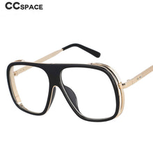 Load image into Gallery viewer, 53173 Oversized Anti Blue Light Metal Optical Glasses Frames Men Sunglasses Computer Eyeglasses