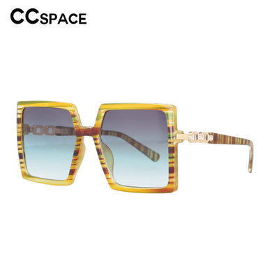 53184 Square  Brand Sunglasses Colorful Stripe Frame Men Women Shades Uv400 Vintage Glasses