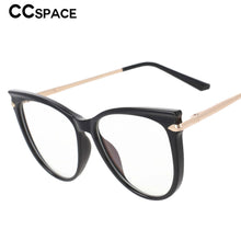 Load image into Gallery viewer, 53193 Round Oversized Cat Eye Anti Blue Light Glasses Frames Women Computer Eyeglasses