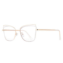 Load image into Gallery viewer, 53199 Cat Eye Retro Anti Blue Light Glasses Frames Optical Women Computer Eyeglasses
