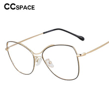 Load image into Gallery viewer, 53205 Optical Metal Glasses Frames Cat Eye Anti Blue Light Women Computer Eyeglasses