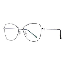 Load image into Gallery viewer, 53205 Optical Metal Glasses Frames Cat Eye Anti Blue Light Women Computer Eyeglasses