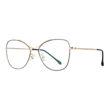 Load image into Gallery viewer, 53205 Optical Metal Glasses Frames Cat Eye Anti Blue Light Women Computer Eyeglasses