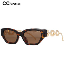 Load image into Gallery viewer, 53235 Sexy Cat Eye  Female Sunglasses Oversized Chain Leg Women Shades UV400 Vintage Glasses