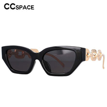 Load image into Gallery viewer, 53235 Sexy Cat Eye  Female Sunglasses Oversized Chain Leg Women Shades UV400 Vintage Glasses