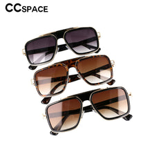 Load image into Gallery viewer, 53237 Retro Square One Lens  Brand Sunglasses Men Women Punk Pilot Shades Uv400 Vintage Glasses