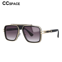 Load image into Gallery viewer, 53237 Retro Square One Lens  Brand Sunglasses Men Women Punk Pilot Shades Uv400 Vintage Glasses