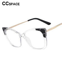 Load image into Gallery viewer, 53247 Retro Anti-Blue Light Computer Glasses Frame Eyeglasses Frame Women Transparent Plastic Frame