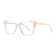 Load image into Gallery viewer, 53247 Retro Anti-Blue Light Computer Glasses Frame Eyeglasses Frame Women Transparent Plastic Frame