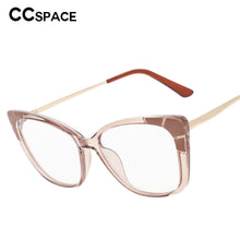 Load image into Gallery viewer, 53247 Retro Anti-Blue Light Computer Glasses Frame Eyeglasses Frame Women Transparent Plastic Frame