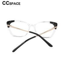 Load image into Gallery viewer, 53247 Retro Anti-Blue Light Computer Glasses Frame Eyeglasses Frame Women Transparent Plastic Frame