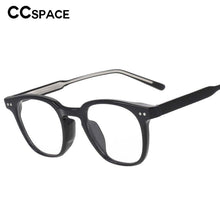 Load image into Gallery viewer, 53252 Square Retro Blue Light Blocking Glasses Frame Rivet Women Eyewear Reading Computer Eyeglasses