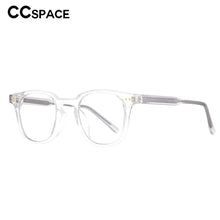 Load image into Gallery viewer, 53252 Square Retro Blue Light Blocking Glasses Frame Rivet Women Eyewear Reading Computer Eyeglasses