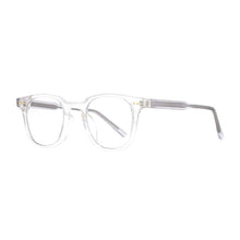 Load image into Gallery viewer, 53252 Square Retro Blue Light Blocking Glasses Frame Rivet Women Eyewear Reading Computer Eyeglasses