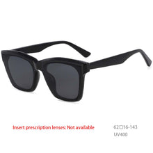 Load image into Gallery viewer, 53257 Trend Simple Modern Narrow Retro Square Unisex Sunglasses UV400 Vintage Shades