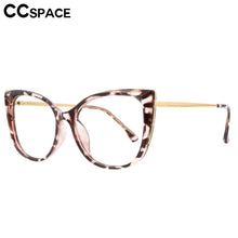 Load image into Gallery viewer, 53270 The Cat Eye Anti Blue Light Optical Glasses Frames Women TR90 Computer Eyeglasses