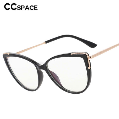 53271 Retro Cat Eye Anti Blue Light Optical Glasses Frames Women Men TR90 Computer Eyeglasses